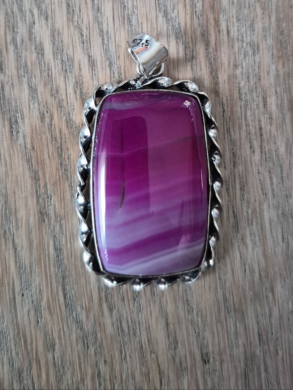 Banded Agate Pendant